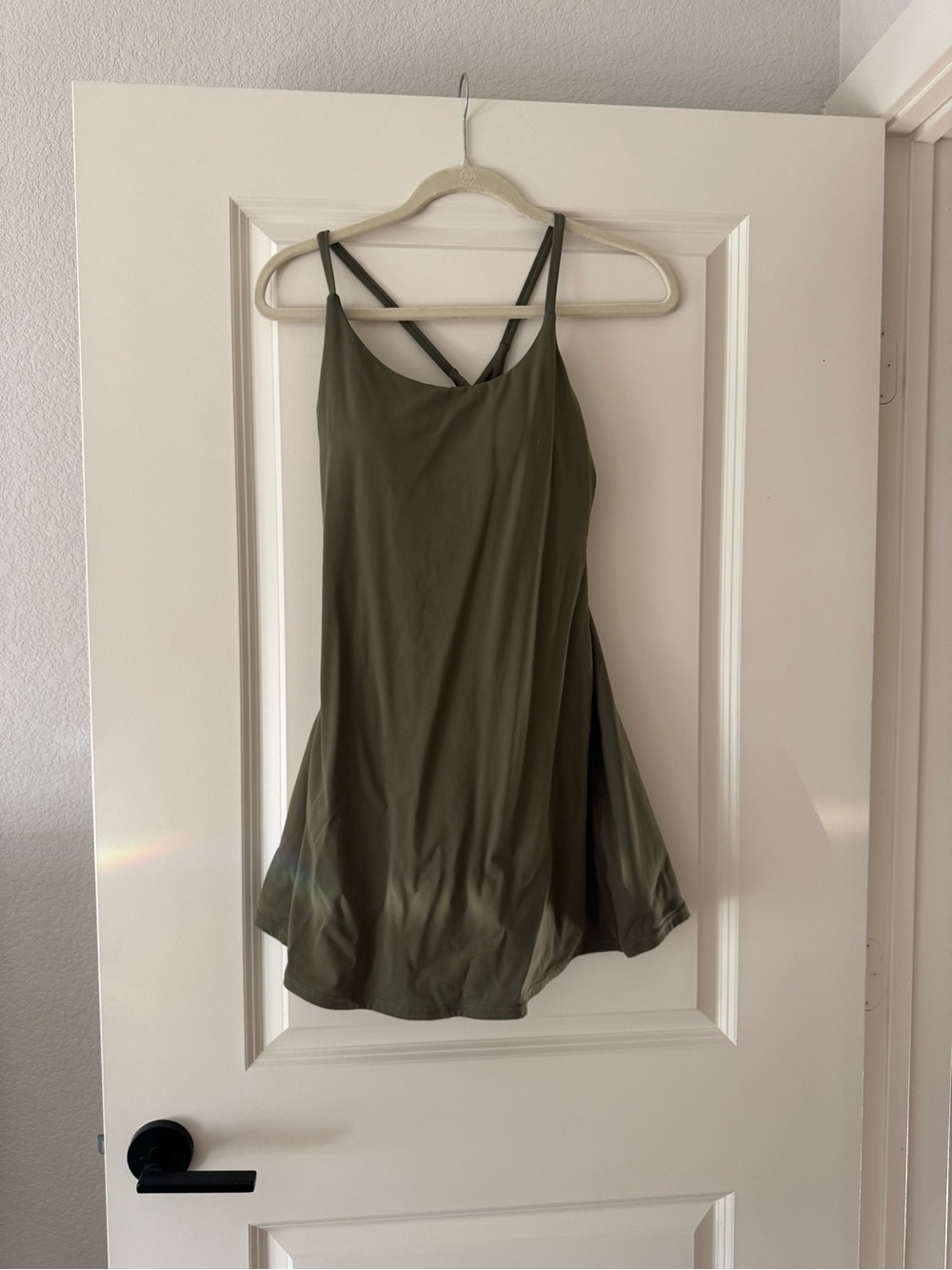 Halara SoftlyZero Plush Backless Active Dress